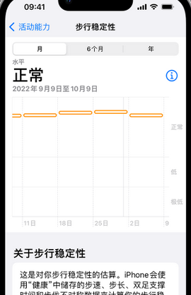 长安iPhone手机维修如何在iPhone开启'步行稳定性通知'