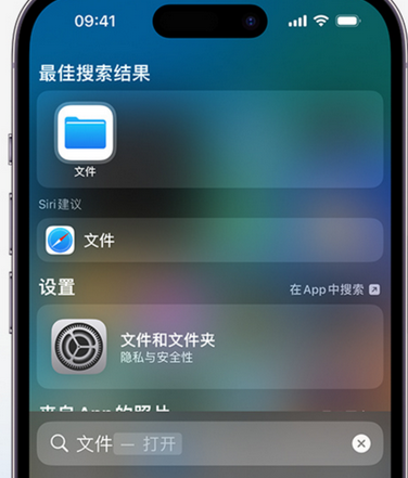 长安apple维修中心分享iPhone文件应用中存储和找到下载文件 