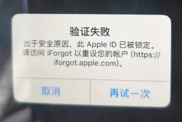 长安iPhone维修分享iPhone上正常登录或使用AppleID怎么办 