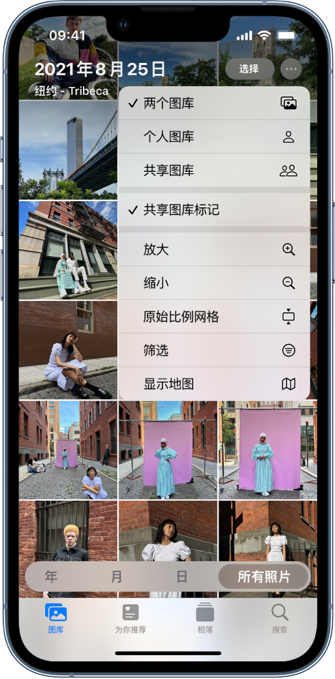 长安苹果手机维修分享升级 iOS 16.1 后，如何设置或加入 iCloud 共享照片图库 