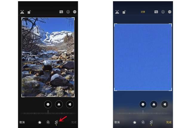 长安苹果手机维修分享iPhone手机如何使用裁剪功能隐藏照片 