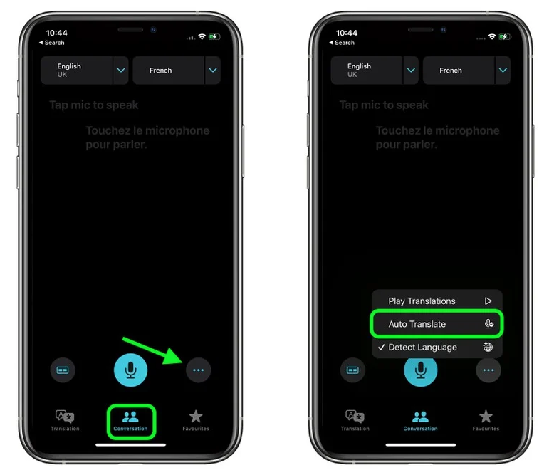 长安苹果手机维修分享iOS 15 “翻译” App 新改进 